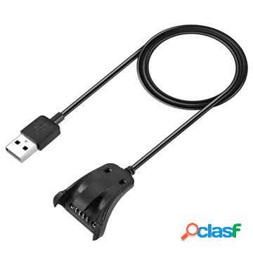 Replacement Charging Cable for TomTom Smartwatch - Black