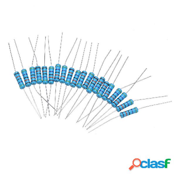 Resistenza del resistore a film metallico 100pcs 2W 1%