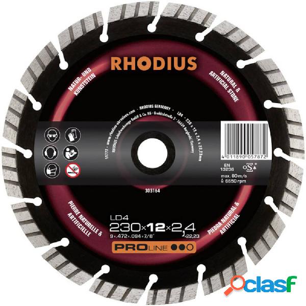 Rhodius 303163 LD4 Disco diamantato Diametro 180 mm 1 pz.