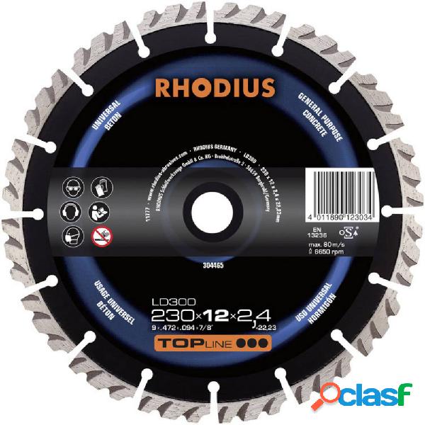 Rhodius 304465 LD300 Disco diamantato Diametro 230 mm 1 pz.