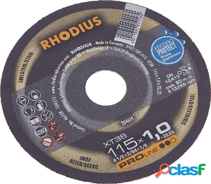 Rhodius FT38 TOP 205602 Disco di taglio dritto 125 mm 22.23