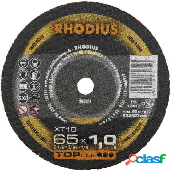 Rhodius XT10 MINI 206803 Disco di taglio dritto 75 mm 10 mm