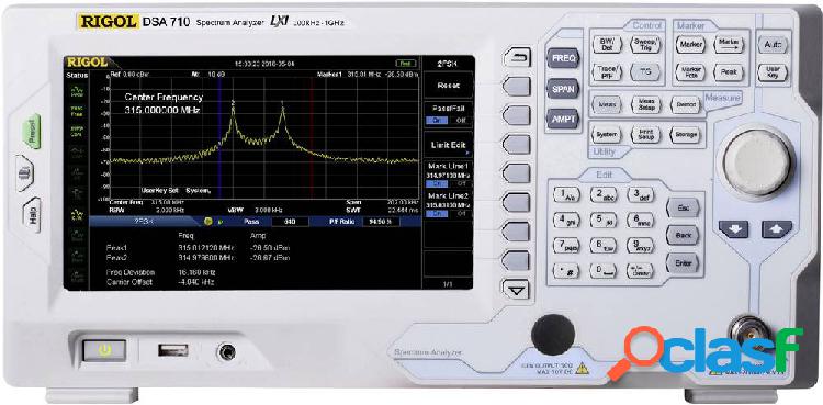 Rigol DSA705 di fabbrica senza certificato