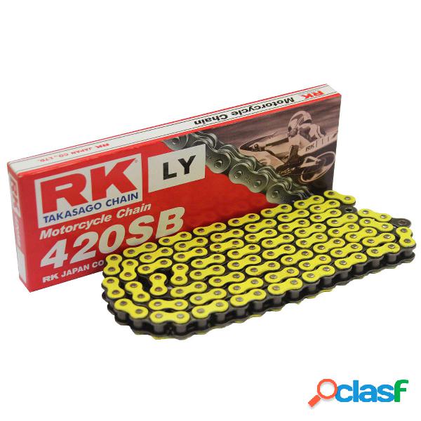 Rk std gialla fluo 420sb/126 catena e clip