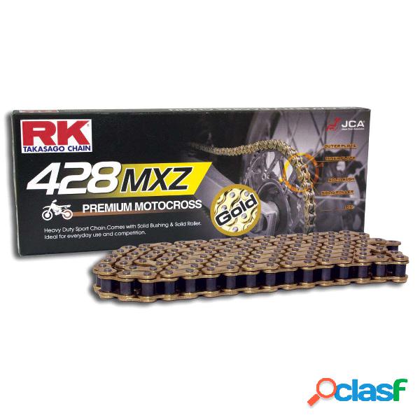 Rk std oro-nera 428mxz/132 catena e clip