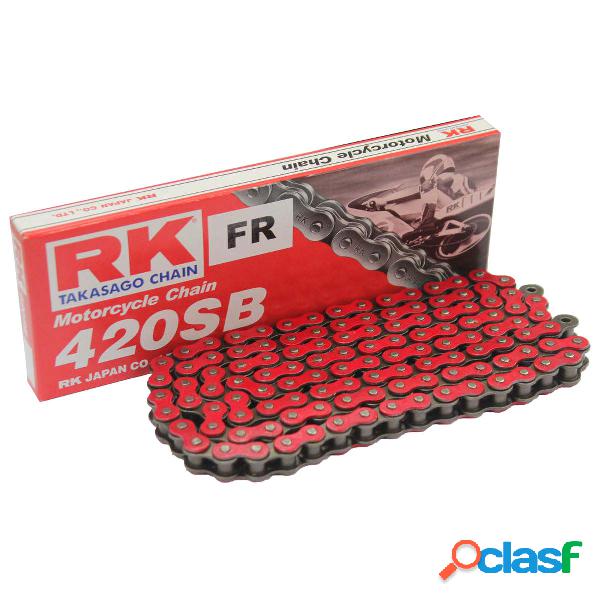 Rk std rossa 420sb/126 catena e clip