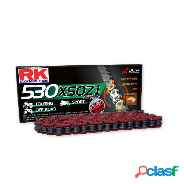 Rk x-ring rossa 530xsoz1/116 catena riv