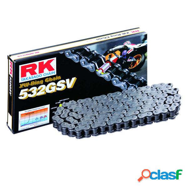 Rk xw-ring 532gsv/118 catena rivetto