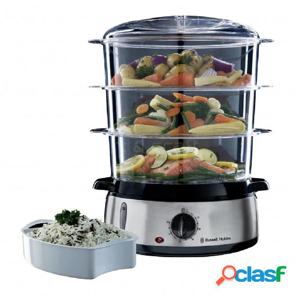 Russell Hobbs Pentola a Vapore Cook@Home 9 L Argento
