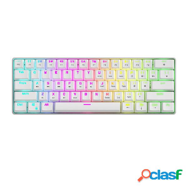 S61 61 tasti Bluetooth Dual Mode Meccanico Tastiera RGB