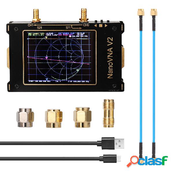 SAA-2 NanoVNA V2 50kHz - 3GHz 3.2 Pollici Analizzatore di