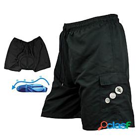 SANTIC Mens Cycling Padded Shorts Cycling MTB Shorts Bike 3D