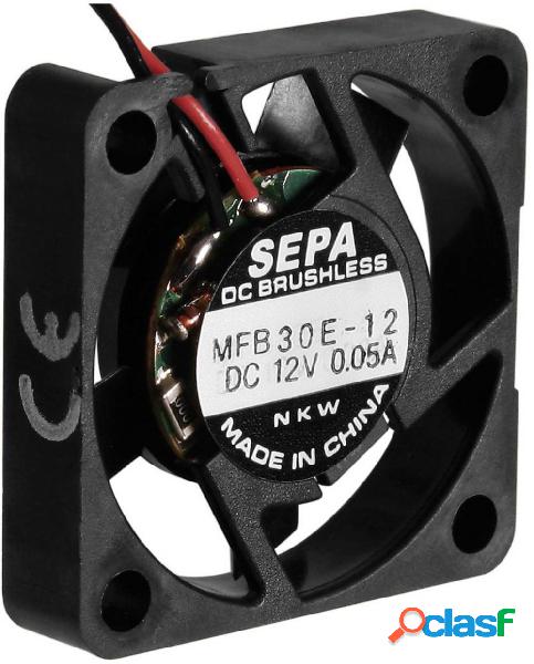 SEPA MFB30E05 Ventola assiale 5 V/DC 3.8 m³/h (L x L x A)