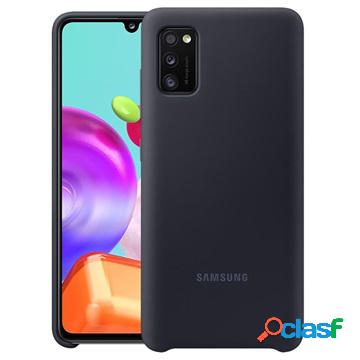 Samsung Galaxy A41 Silicone Cover EF-PA415TBEGEU - Nera