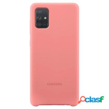 Samsung Galaxy A71 Silicone Cover EF-PA715TPEGEU - Rosa