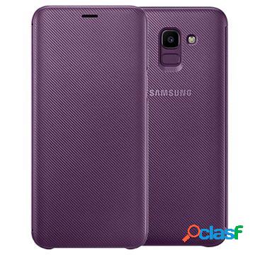 Samsung Galaxy J6 Wallet Cover EF-WJ600CEEGWW - Viola