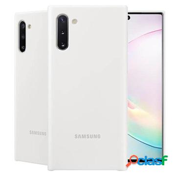 Samsung Galaxy Note10 Silicone Cover EF-PN970TWEGWW - Bianca