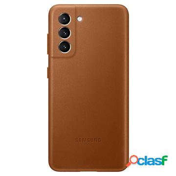 Samsung Galaxy S21+ 5G Leather Cover EF-VG996LAEGWW - Brown