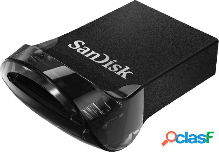 SanDisk Cruzer Ultra Fit™ Chiavetta USB 128 GB Nero