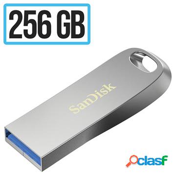 SanDisk Cruzer Ultra Luxe Flash Drive - SDCZ74-256G-G46 -