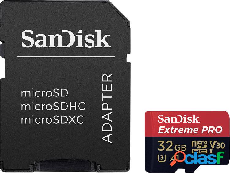SanDisk Extreme® Pro Scheda microSDHC 32 GB Class 10,