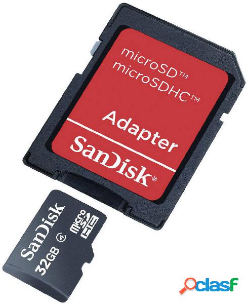 SanDisk SDSDQB-032G-B35 Scheda microSDHC 32 GB Class 4 incl.