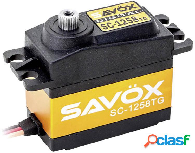 Savöx Standard Servo SC-1258TG Servo digitale Materiale