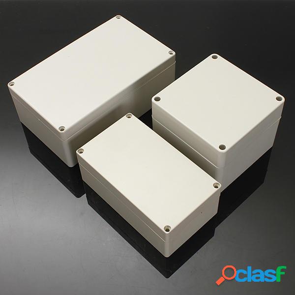 Scatola Elettronica Impermeabile di Plastica ABS Bianca 6
