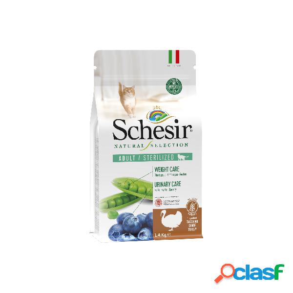 Schesir Natural Selection Cat ricco in tacchino 1,4 kg