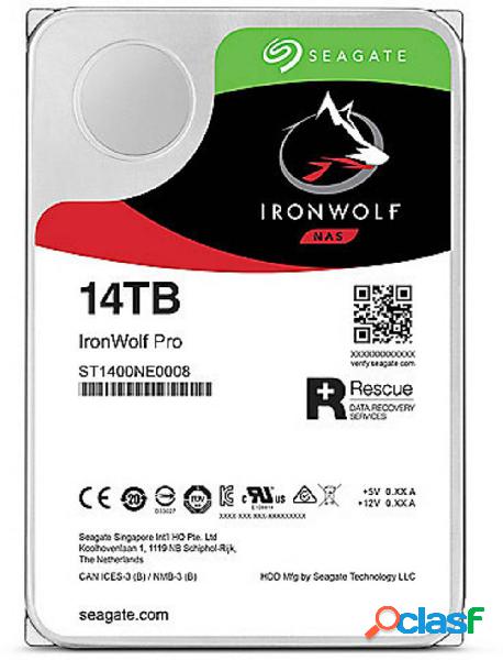 Seagate IronWolf Pro 14 TB Hard Disk interno 3,5 SATA III