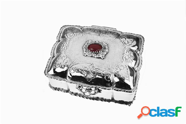 Selezione Zanolli Cofanetto portagioie argento con pietra
