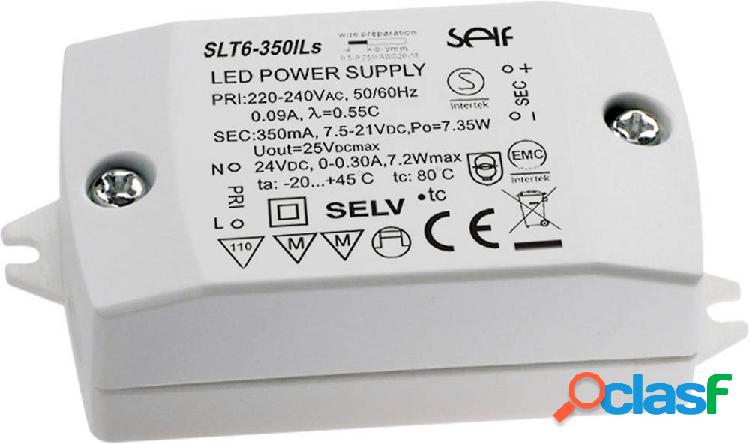 Self Electronics SLT6-350ILS Driver per LED Tensione
