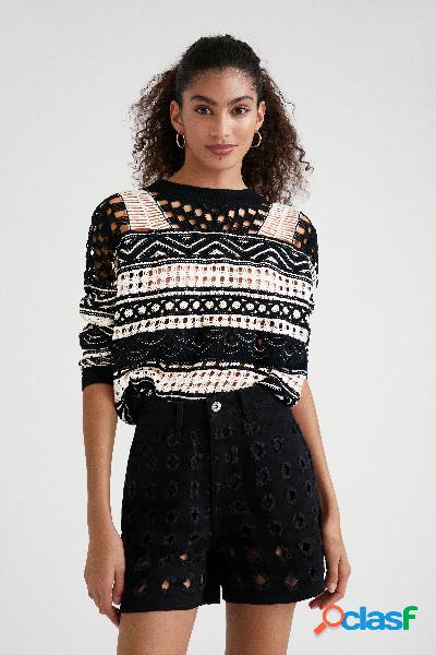 Shorts di jeans buchi