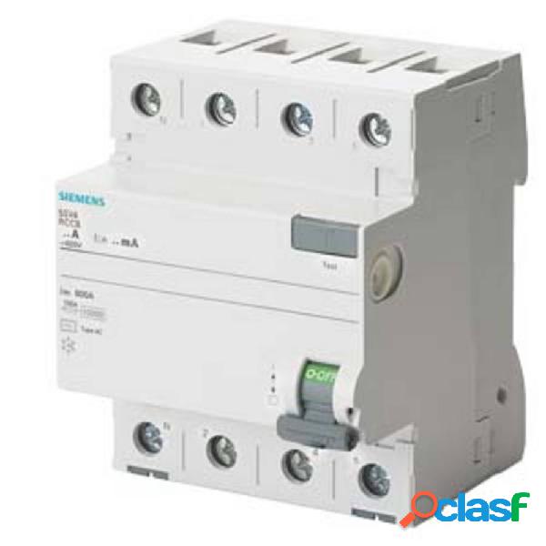 Siemens 5SV46460KL 5SV4646-0KL Interruttore differenziale 63