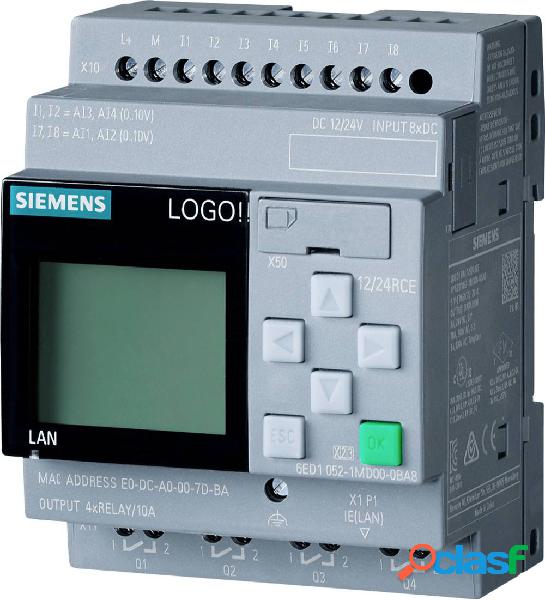 Siemens 6ED1052-1MD08-0BA1 Modulo di controllo PLC 12 V/DC,