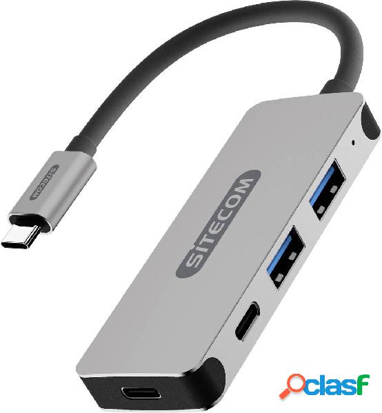 Sitecom CN-384 4 Porte USB-C™ (USB 3.1) Multiport Hub