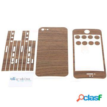 Skin Legno di Noce per iPhone 5 Q-Skins