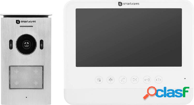 Smartwares DIC-22212 Video citofono 2 fili Kit completo Casa