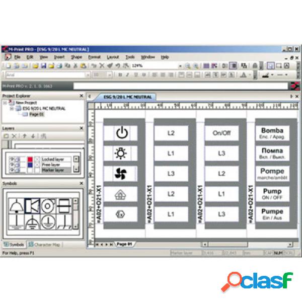 Software M-PRINT PRO 1905490000 Weidmüller 1 pz.