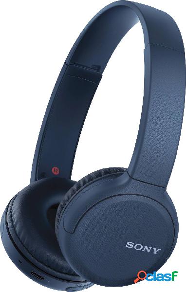 Sony WH-CH510 On Ear cuffia auricolare Bluetooth Blu headset