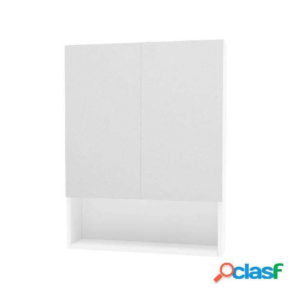 Specchiera da bagno doppia anta '933', cm 62x15,5xh81 -