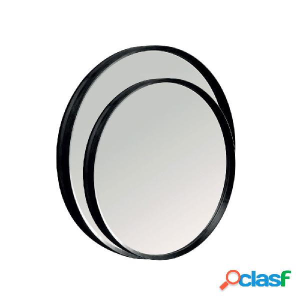 Specchio da bagno 'Ordina Rounde Mirror Large' con cornice