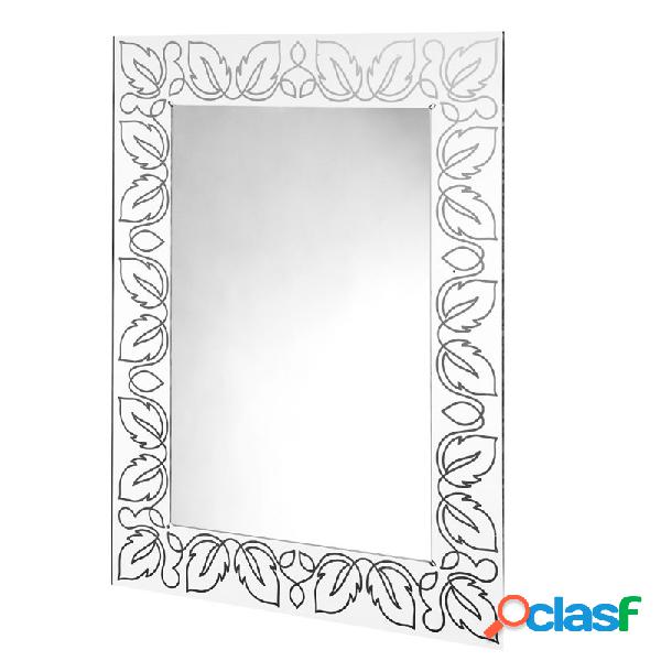 Specchio da muro 75xh100 cm FLORA spessore metacrilato 10 mm