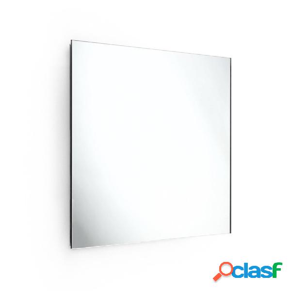 Specchio rettangolare essential da parete ultrapiatto