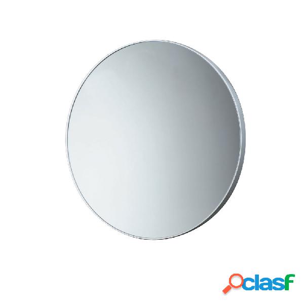 Specchio tondo con cornice bianca by Gedy - diametro cm 60