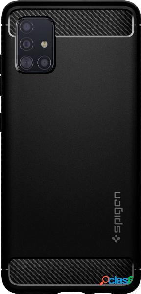 Spigen Rugged Armor Custodia Samsung Galaxy A51 Nero