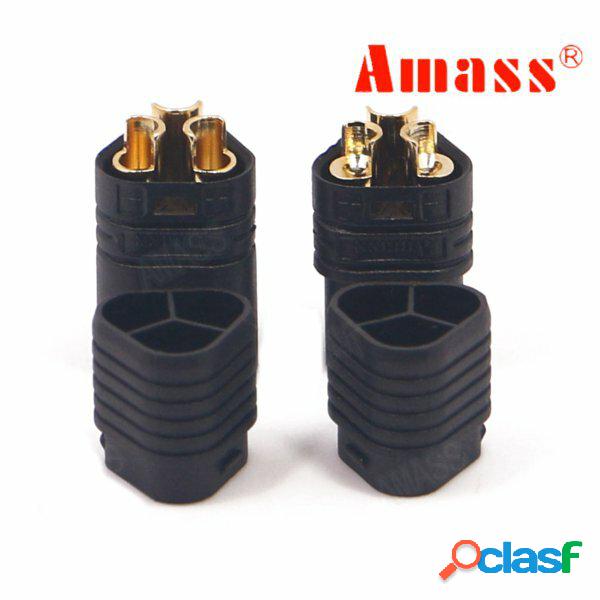 Spina a tre fori Amass MT60 Connettore Nero maschio e