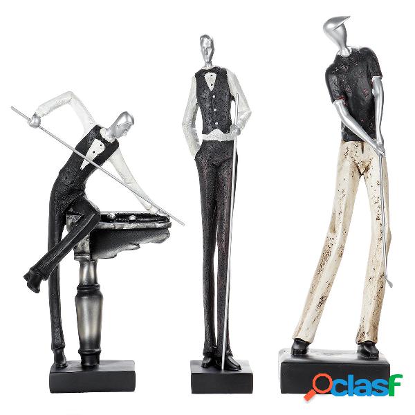 Sportsman Statue Resin Art Crafts Ornaments Home Room