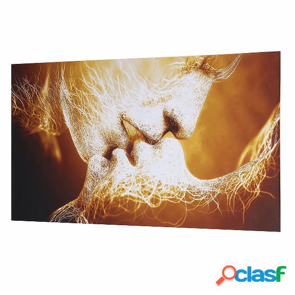 Stampa su tela Pittura Frameless Goldren Lver`s Kiss Theme