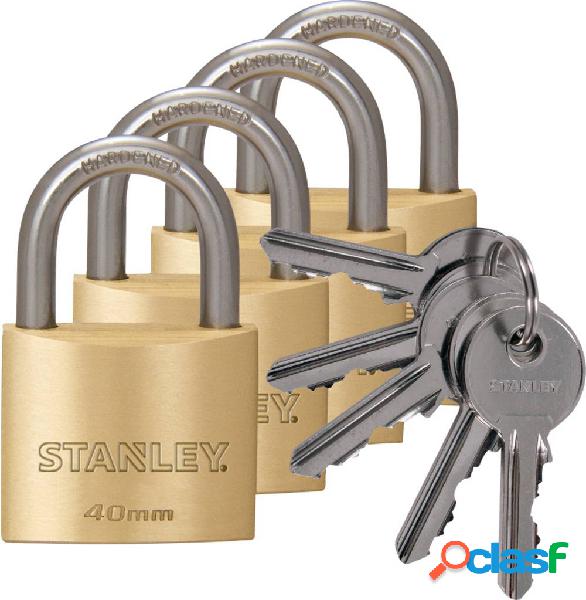Stanley 81103 371 404 Lucchetto 40 mm Stesse chiavi